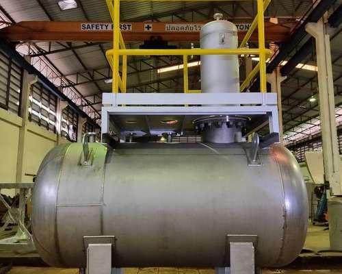 deaerator tank, htm expansion tank, ducting, gas separator vessel