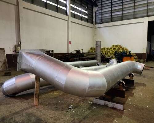 deaerator tank, htm expansion tank, ducting, gas separator vessel