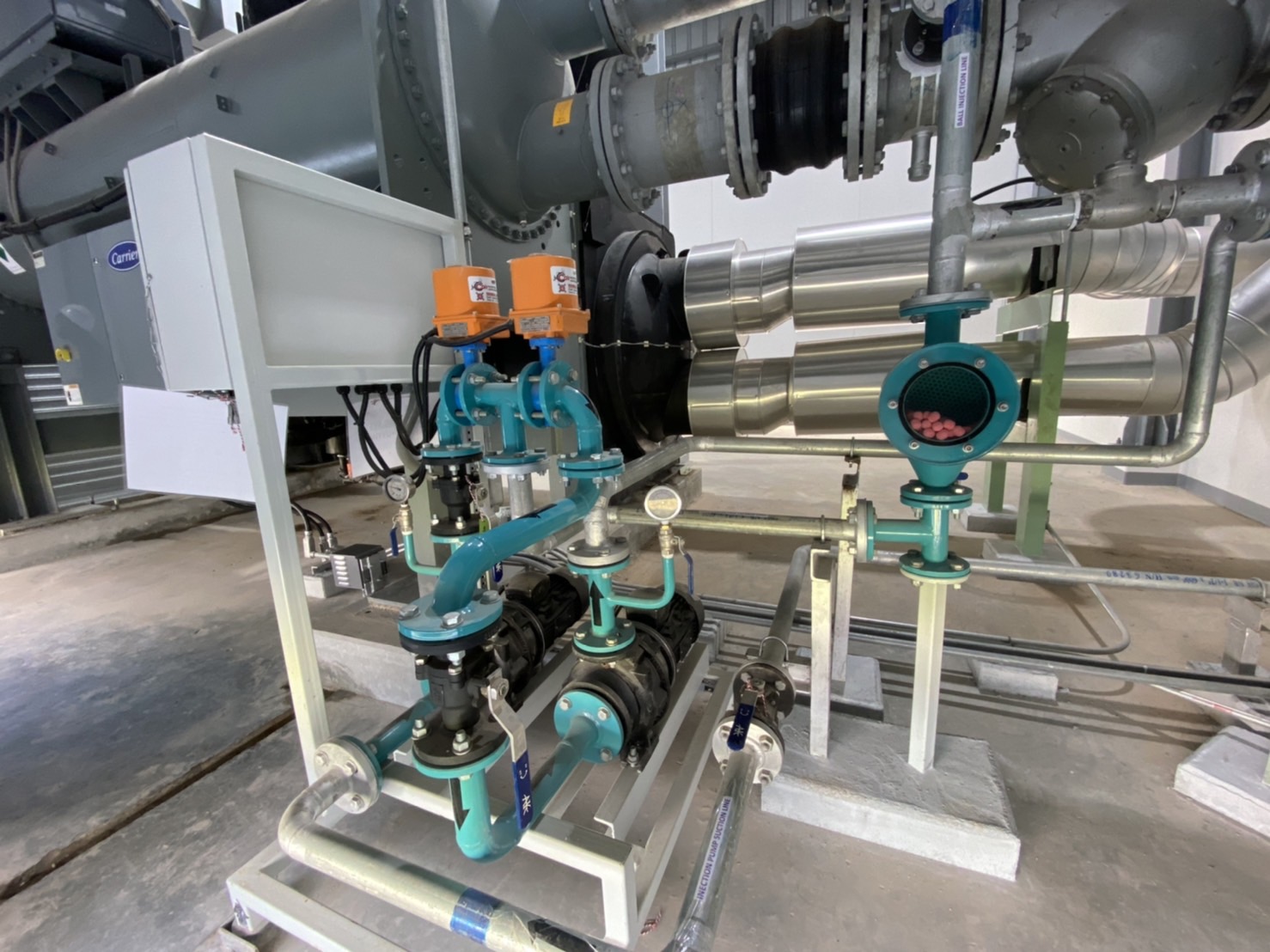 automatic tube cleaning , eco friendly