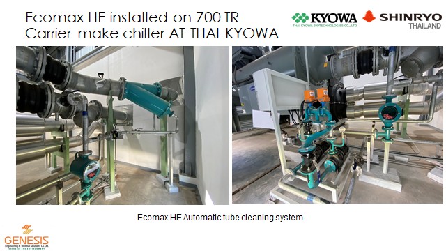 automatic tube cleaning