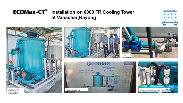 Electrolytic Cooling Tower Water Treatment Systems