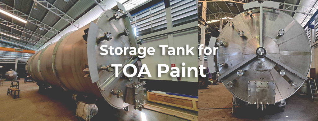 storage tank, TOA Paint