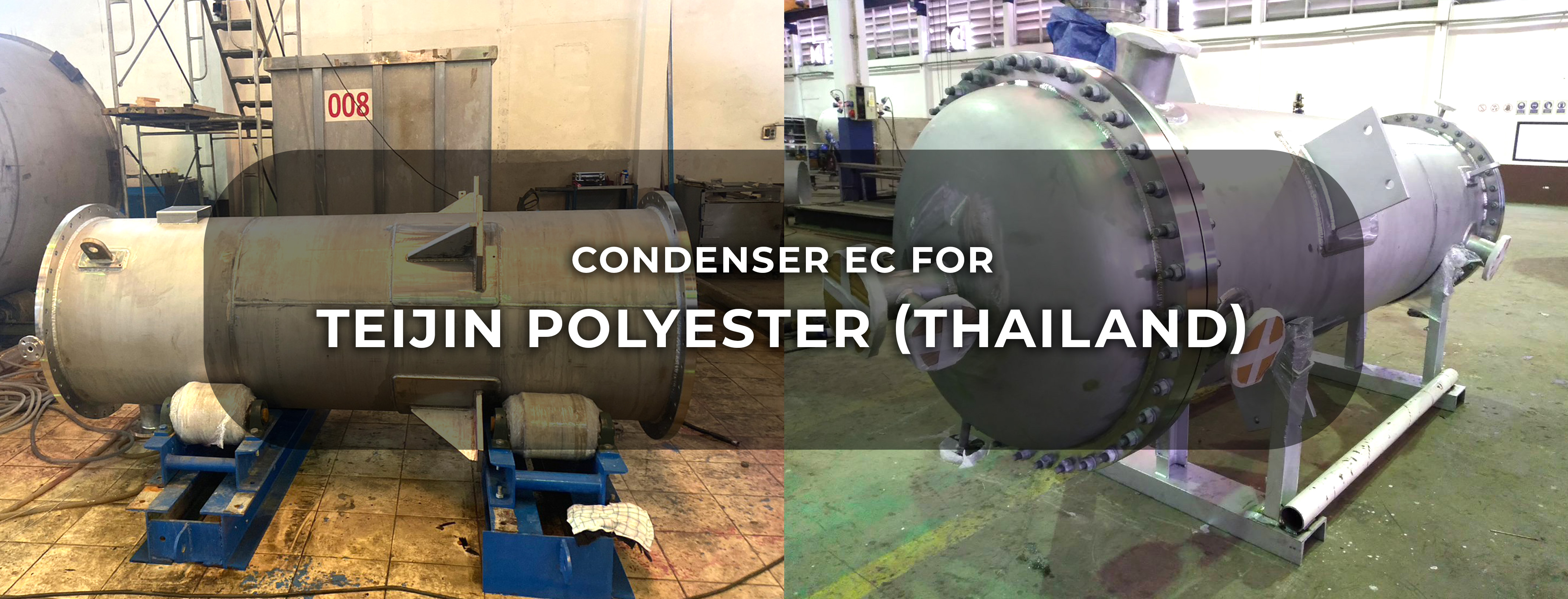 condenser ec, teijin polyester