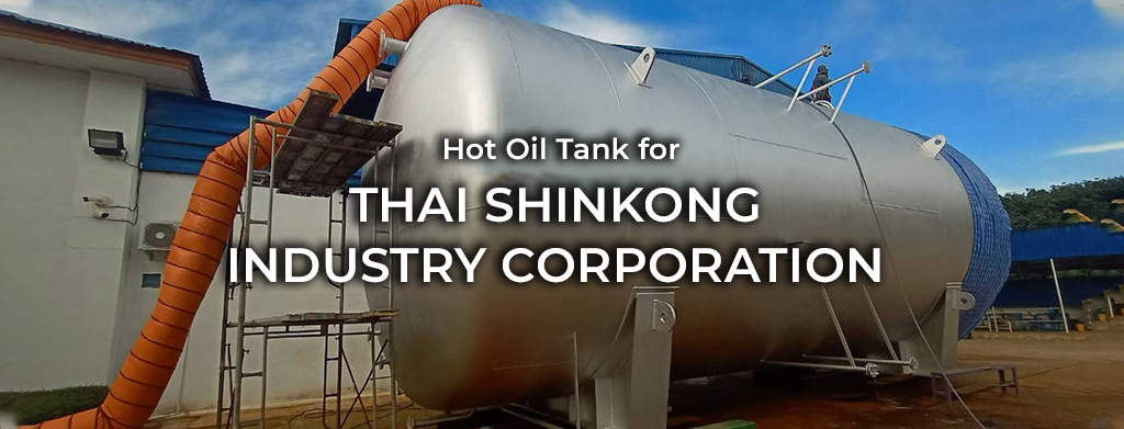 oil tank, hot oil,